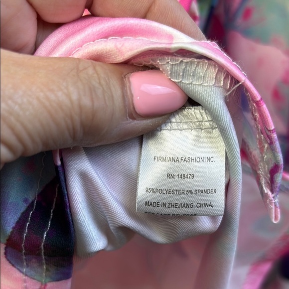 Lily by Firmiana Multicolor Floral Hoodie - Picture 4 of 5